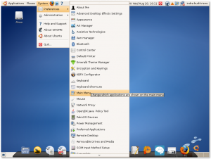 Mengatur setting main menu di Ubuntu